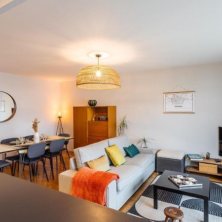 Ferienwohnung Le Vilona - T3 Moderne Avec Parking Prive Rennes Exterior foto