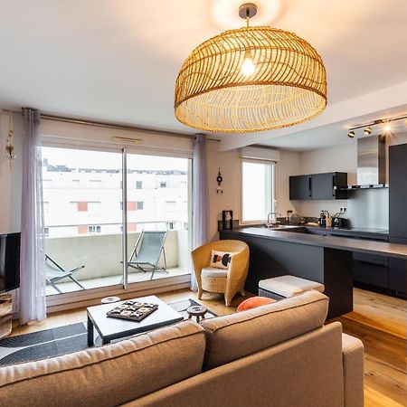 Ferienwohnung Le Vilona - T3 Moderne Avec Parking Prive Rennes Exterior foto