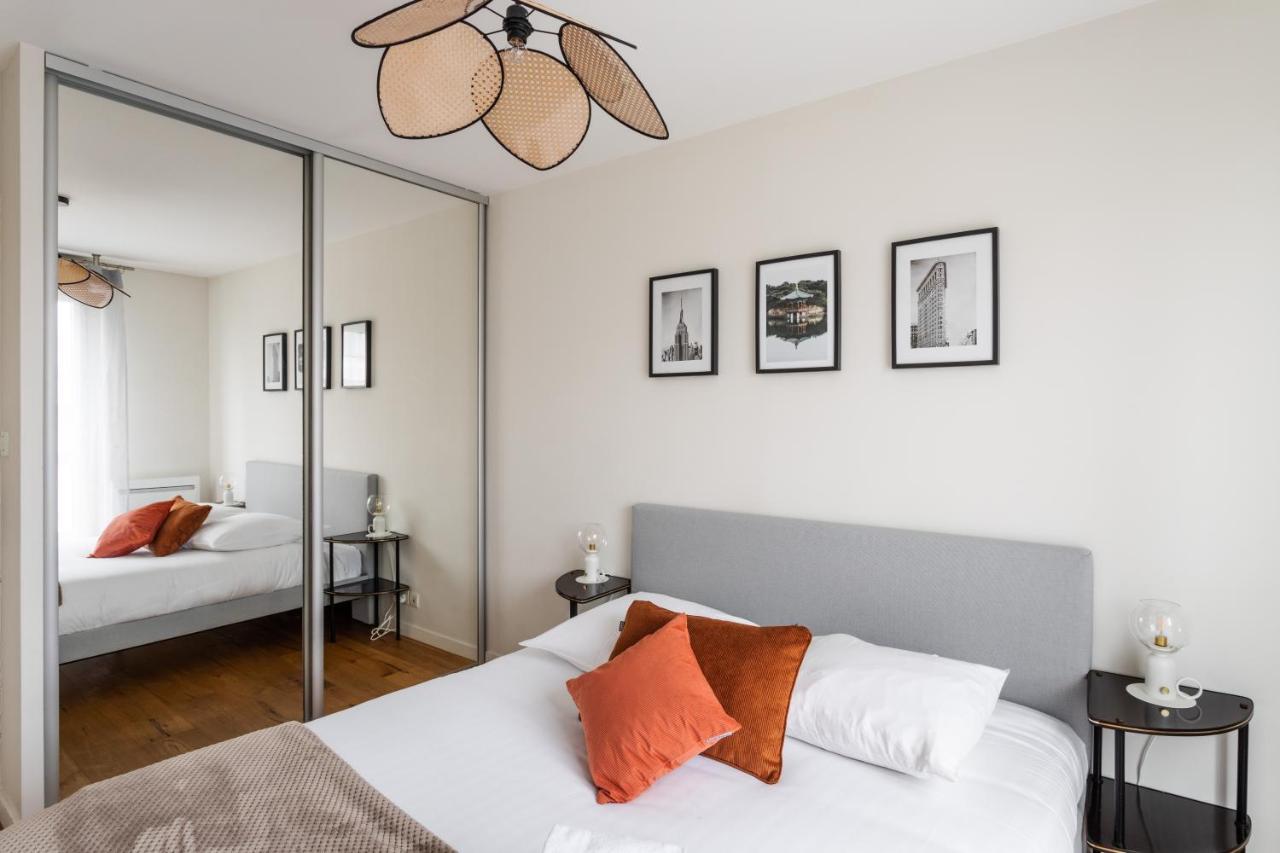 Ferienwohnung Le Vilona - T3 Moderne Avec Parking Prive Rennes Exterior foto