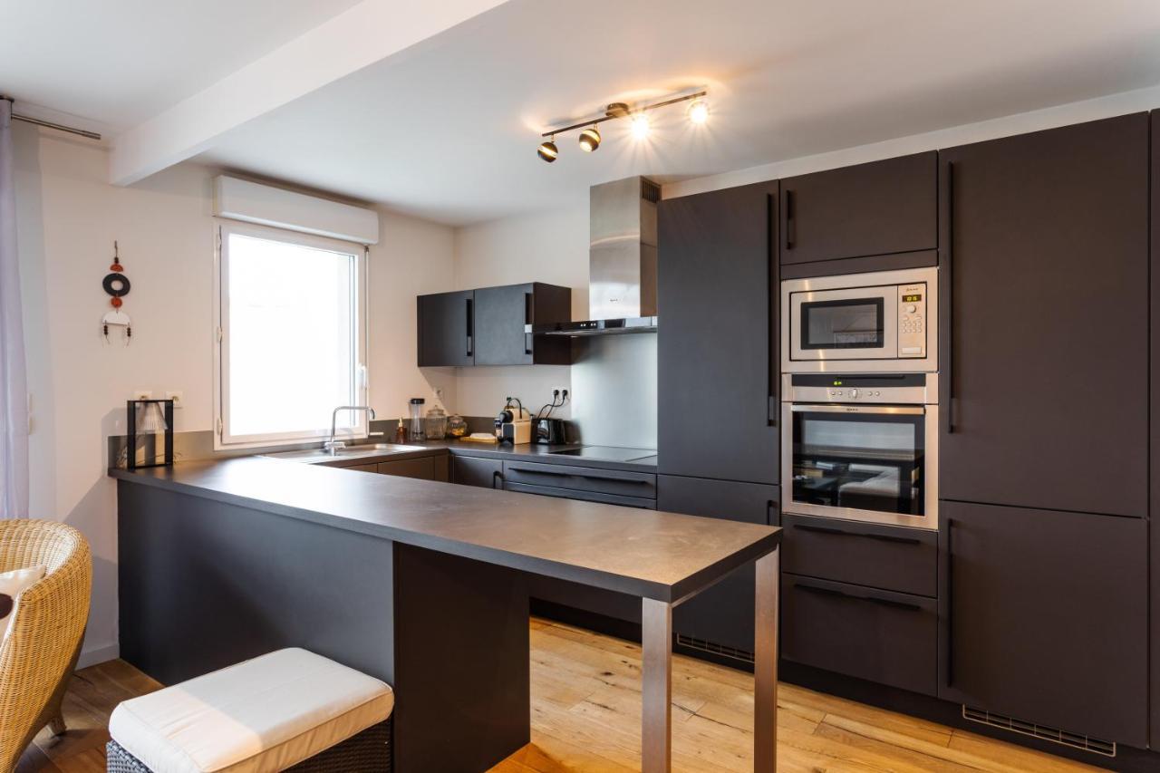 Ferienwohnung Le Vilona - T3 Moderne Avec Parking Prive Rennes Exterior foto