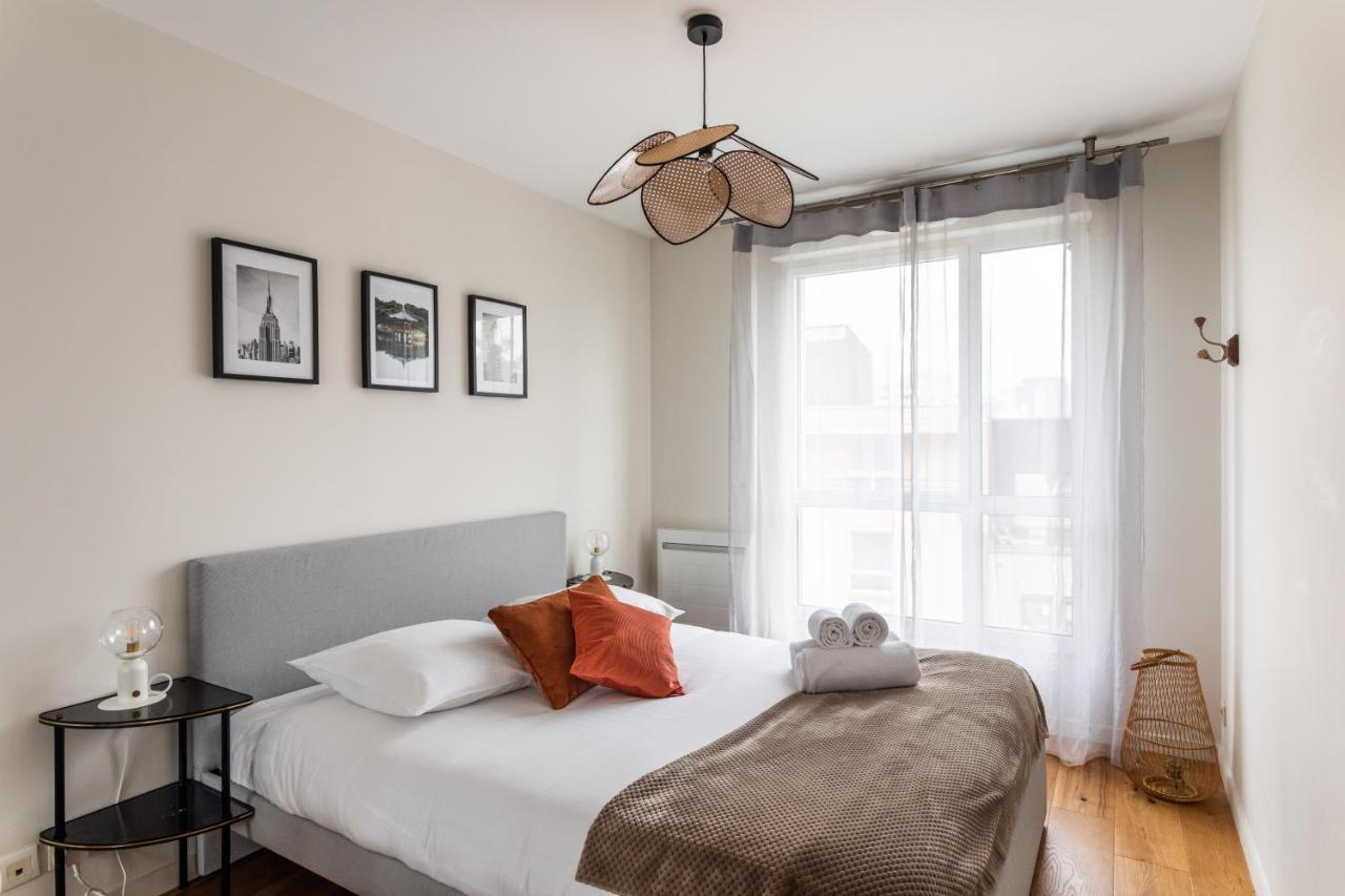 Ferienwohnung Le Vilona - T3 Moderne Avec Parking Prive Rennes Exterior foto